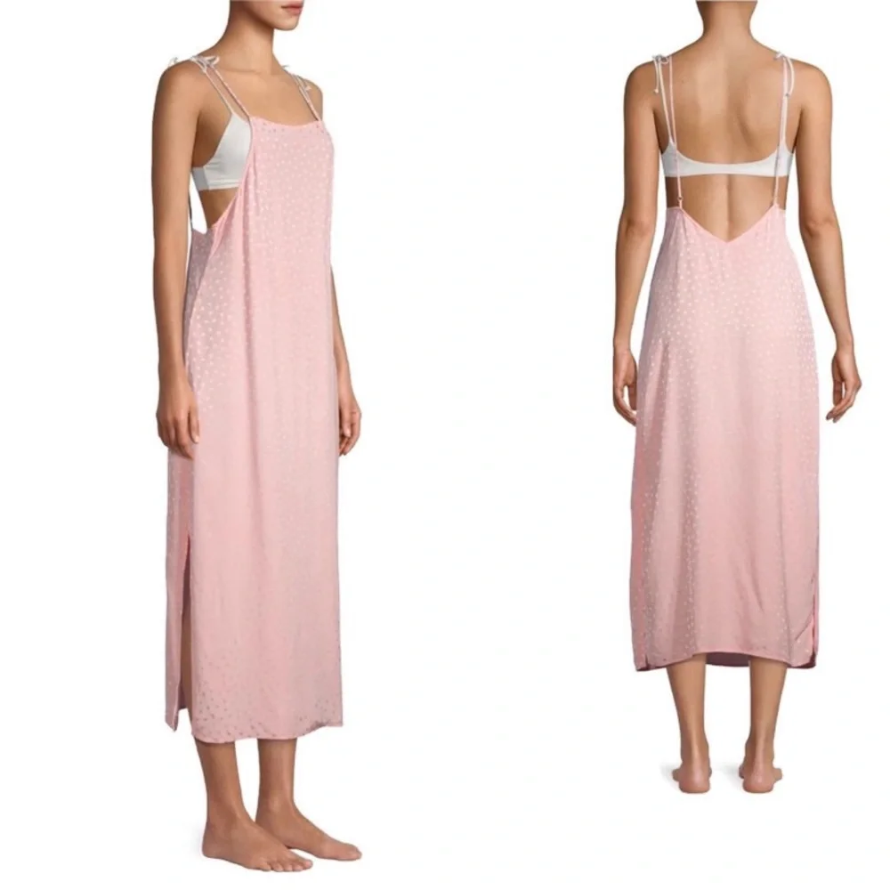 Onia Square Neck Pink Coverup - Picture 1 of 11